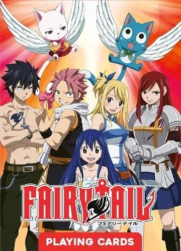 Fairy Tail : Jeu De 54 Cartes A Jouer Fairy Tail : Jeu De 54 Cartes A Jouer