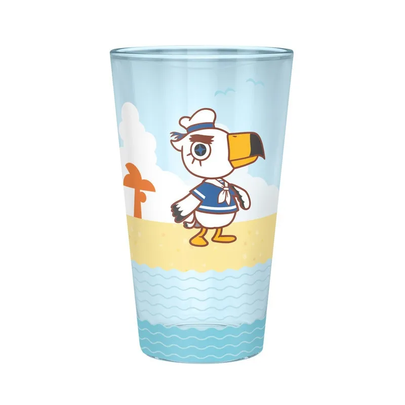 Animal Crossing - Verre XXL -400 Ml-"personnages De La Plage" Animal Crossing - Verre XXL -400 Ml-"personnages De La Plage"