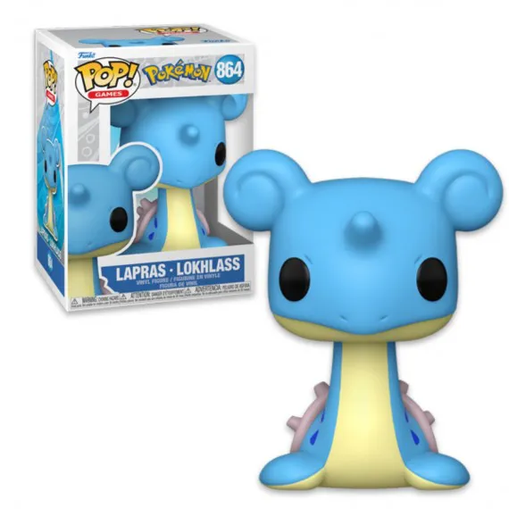 Pop Pokemon Figurine Lapras (emea) 9 Cm Pop Pokemon Figurine Lapras (emea) 9 Cm