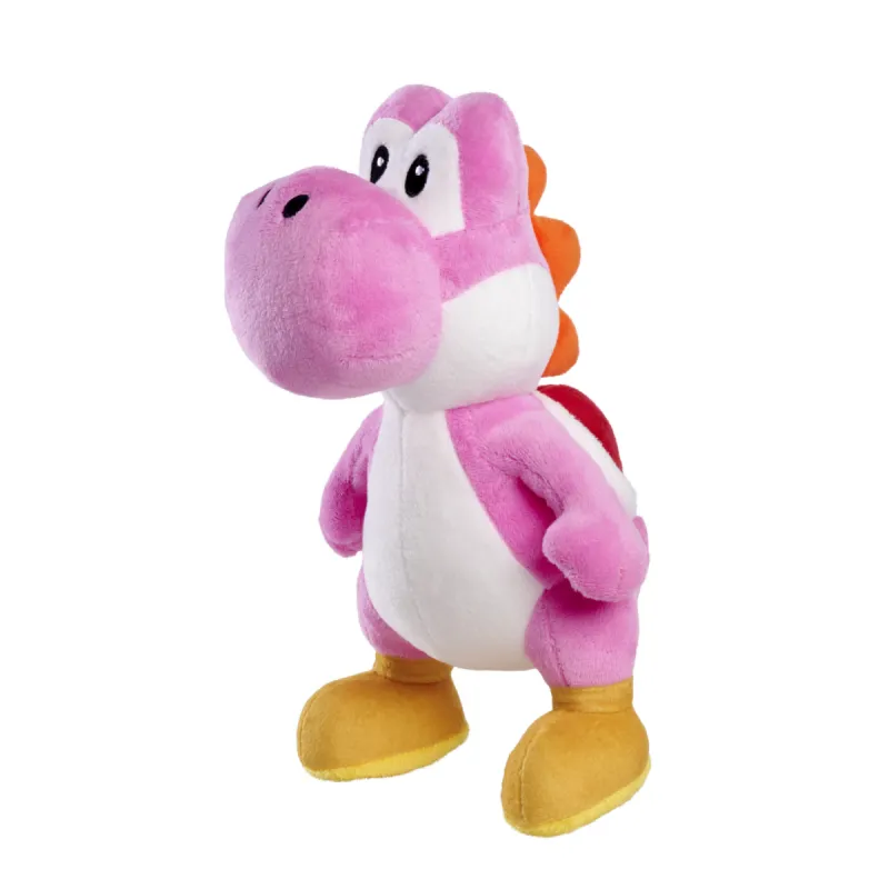 Nintendo Mario Peluches Yoshi Rose Debout 20 Cm