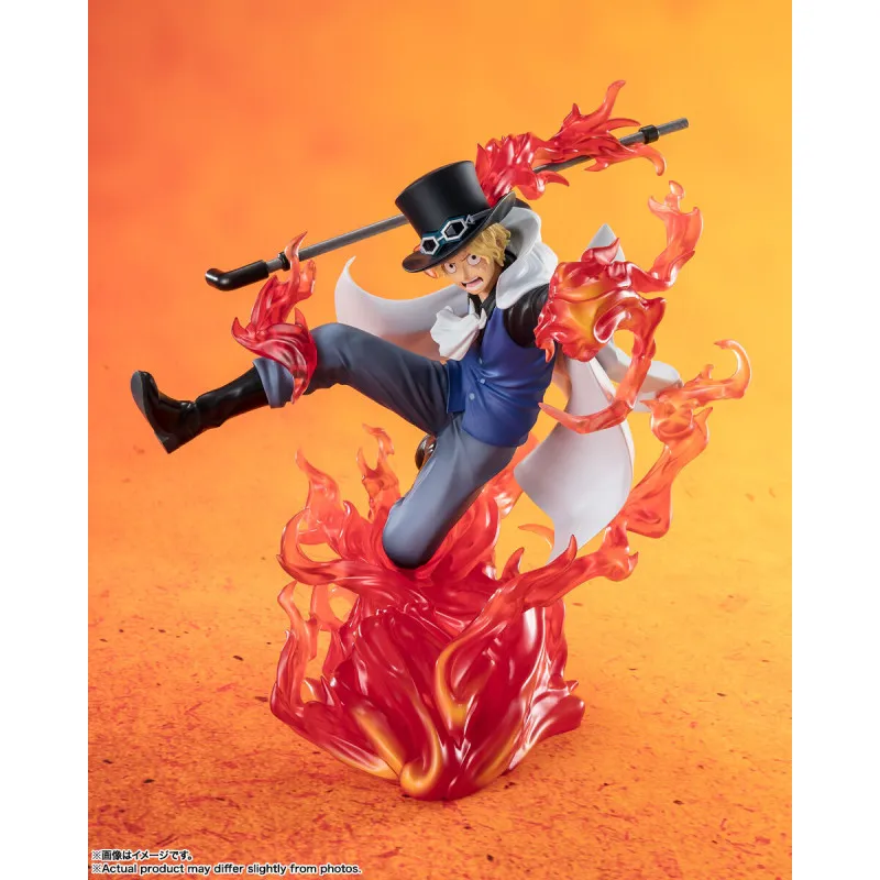 One Piece Figuarts Zero Extra Battle Sabo Fire Fist Rook Check 19 Cm