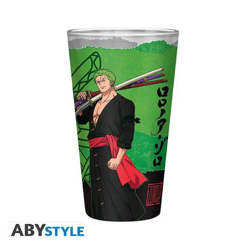 One Piece Verre Xxl 400 Ml - Zoro