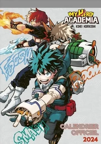 My Hero Academia Calendrier 2024