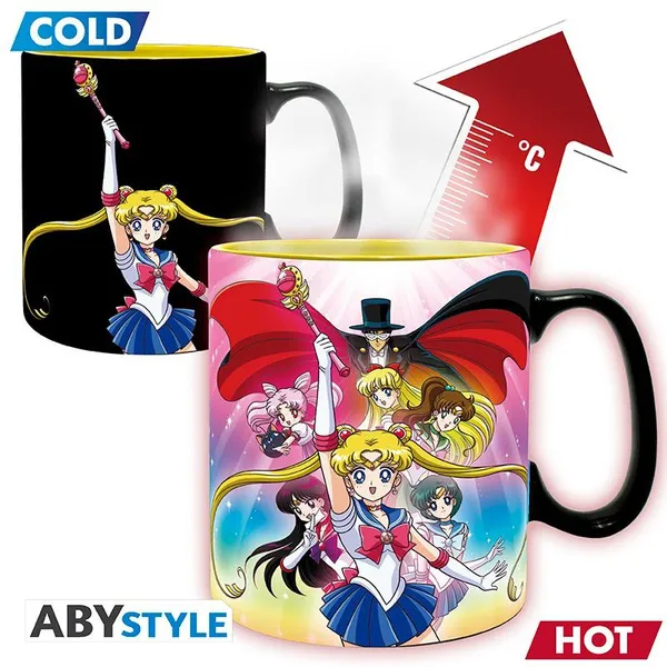 Sailor Moon Mug Heat Change 460 Ml Groupe