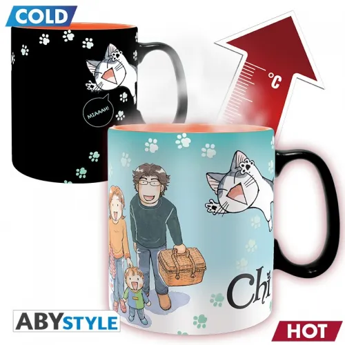 Chi - Mug Heat Change - 460 Ml - Chi & Poisson - Boite X2