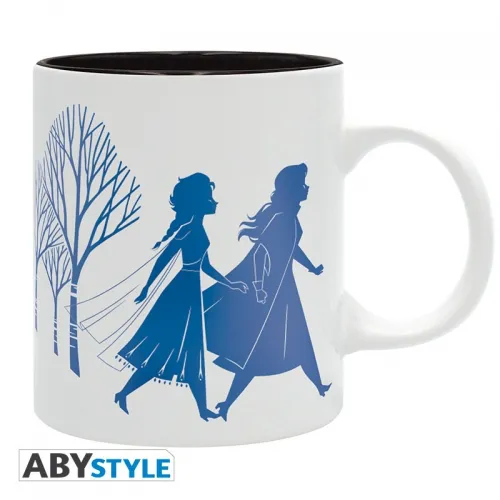 Disney - Mug - 320 Ml - Reine Des Neiges 2 Silhouettes