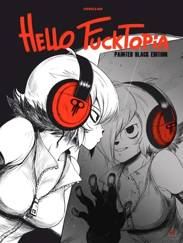 Hello Fucktopia T1 Painted Black
