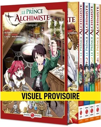 Le Prince Alchimiste Coffret T01 A T04 Le Prince Alchimiste Coffret T01 A T04