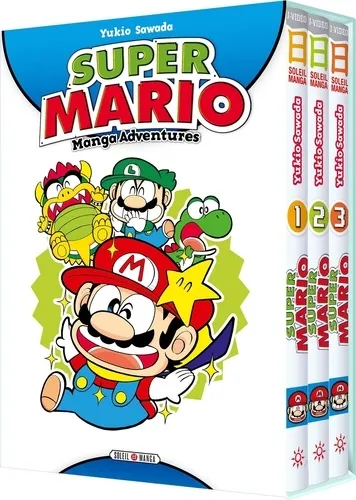 Super Mario Manga Adventures - Coffret T01 A T03 Super Mario Manga Adventures - Coffret T01 A T03