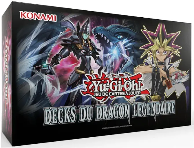Yu-gi-oh! JCC – Deck Dragon Legendaire Reprint X6 Fr (29/08) - Coffret