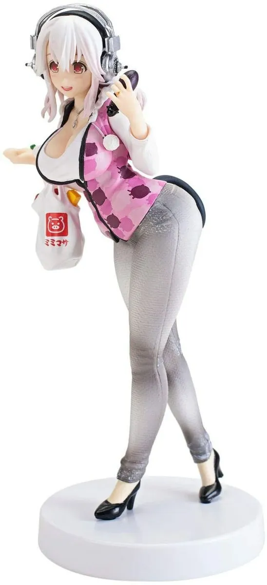 Super Sonico Anniversary Figure Pink