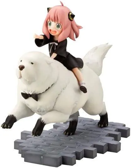 Spy X Family Statuette PVC 1/7 Anya Forger & Bond Forger Bonus Edition 19 Cm