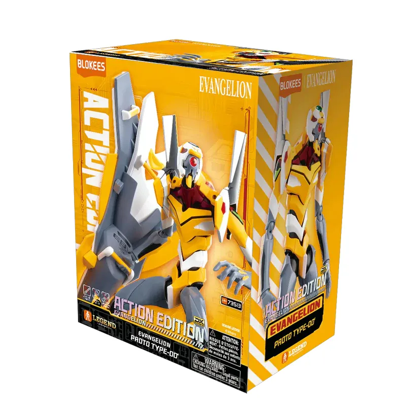 Evangelion Blokees Ultra Action Figure Legacy Edition Eva Unit 00