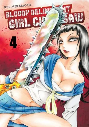 Bloody Delinquent Girl Chainsaw T04