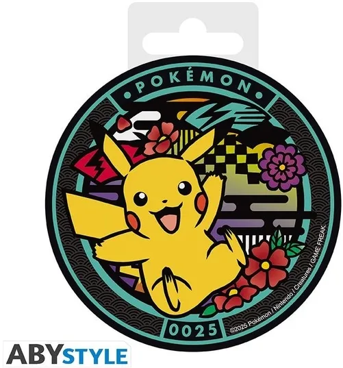 Pokemon - Dessous De Verre En Ceramique "pikachu"