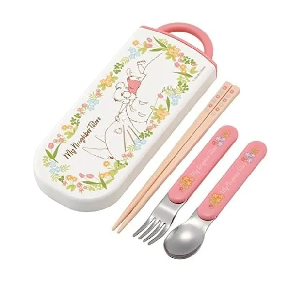 Set Baguettes Cuillere Fourchette Mei & Totoro - Mon Voisin Totoro