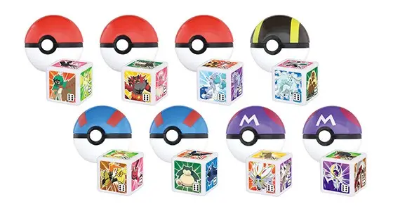 Pokemon Battle Dice Sun & Moon Pokeball Dés