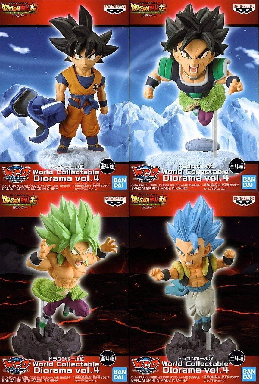 Dragonball Super World Collectable Diorama Vol.4 Collection Complete Dragonball Super World Collectable Diorama Vol.4 Collection Complete
