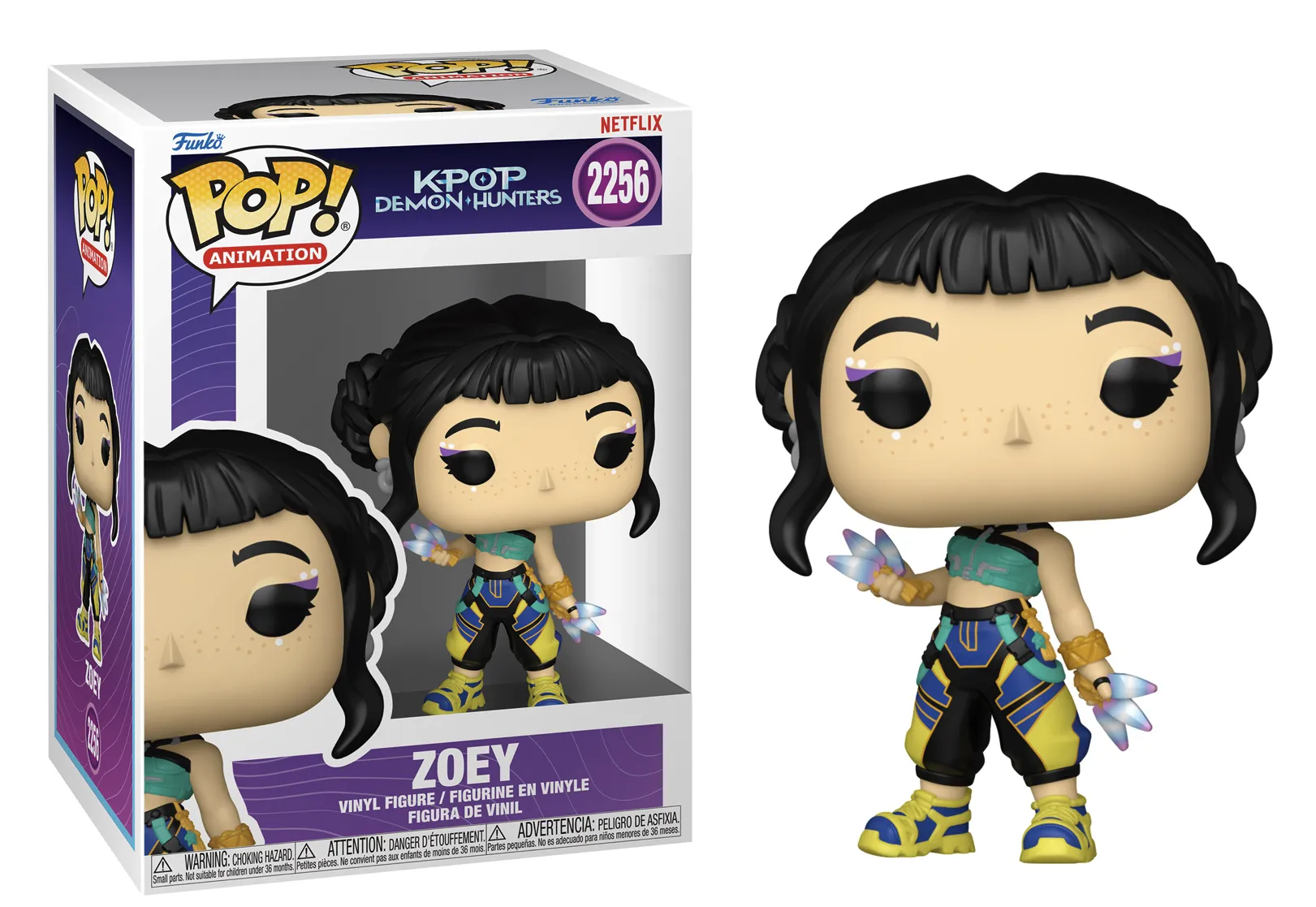 Kpop Demon Hunters Pop! Animation Vinyl Figurine Zoey