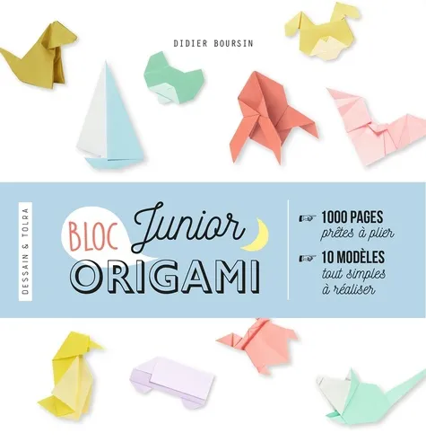 Happy Origamis Juniors - 1000 Pages Pretes A Plier Et 10