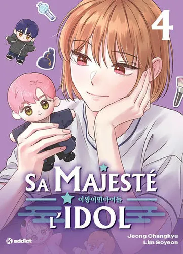 K! Addict Sa Majeste L'idol T04 (webtoon)