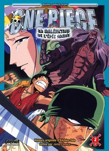 One Piece Anime Comics La Malediction De L'epee Sacree T02