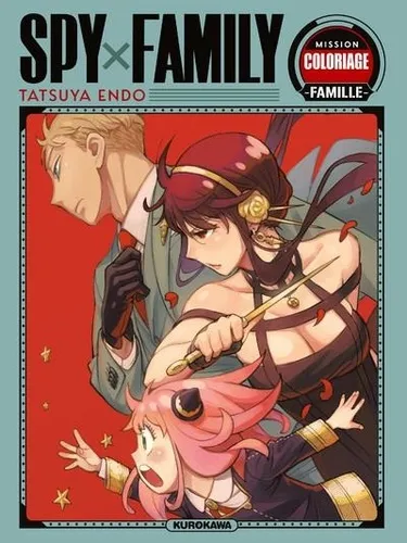 Cahier De Coloriage Spy X Family Cahier De Coloriage Spy X Family
