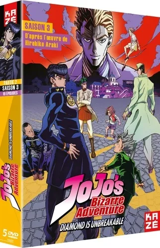 Jojo's Bizarre Adventure - S3 - Diamond Is Unbreakable - Partie 2 Sur 2 - 5dvd