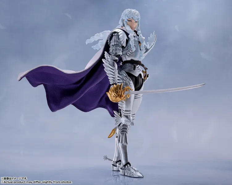 Berserk Figurine S.h. Figuarts Griffith (Hawk Of Light) 15 Cm