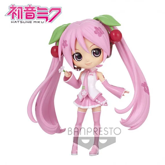 Q Posket-sakura Miku-a