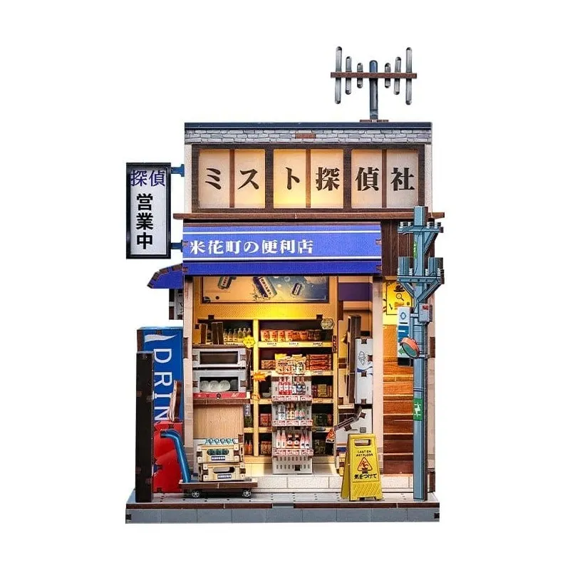 Cutebee Miniature House - Cwgc222 - Beika Cho Convenience Store 22x15cm