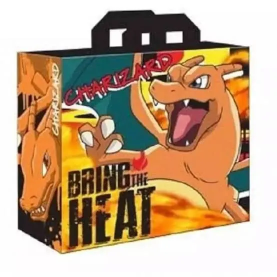Pokemon Sac Cabas Pp 45x40x20cm Charizard Dracaufeu Pokemon Sac Cabas Pp 45x40x20cm Charizard Dracaufeu