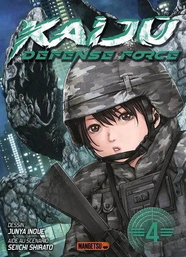 Kaijû Defense Force Tome 4 Manga de Junya Inoue edité par Mangetsu Kaiju Defense Force T04