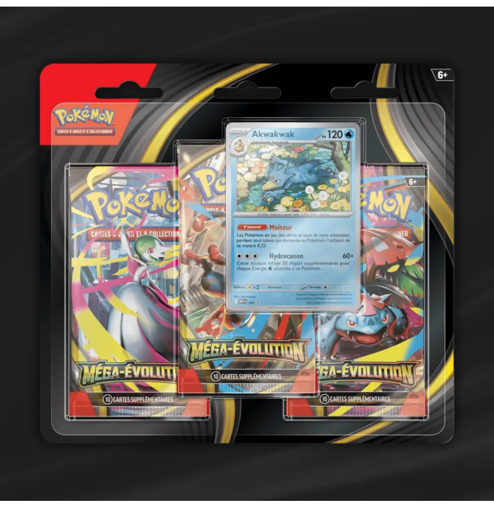 Pokemon Me01 : Pack 3 Boosters
