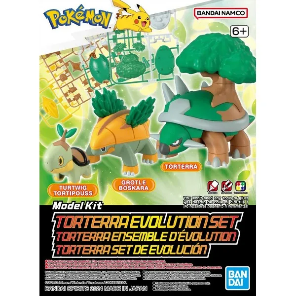 Pokemon 08 Tortipouss Evolution Set