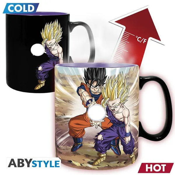 Dragon Ball Mug Heat Change 460 Ml Dbz Gohan Cell