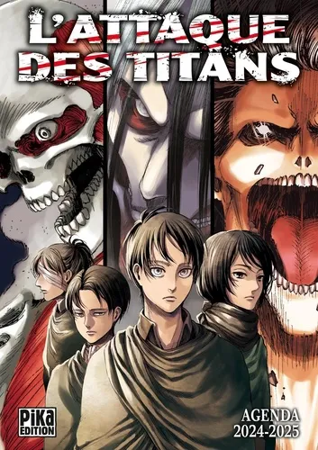 L'attaque Des Titans - Agenda 2024 - 2025 L'attaque Des Titans - Agenda 2024 - 2025