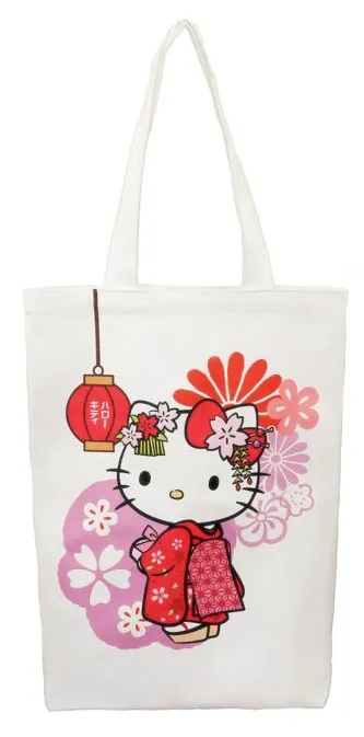 Hello Kitty Cotton Tote Bag Kimono