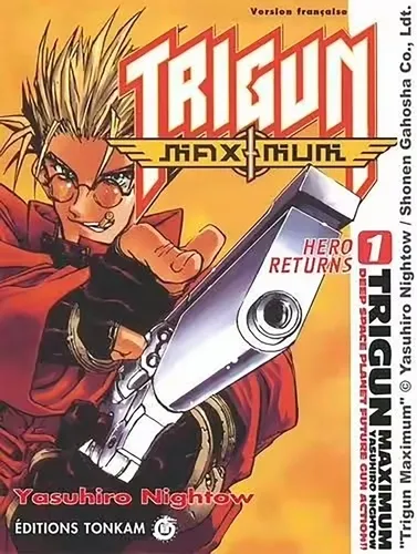 Trigun Maximum Tome 1 Manga edité par Delcourt Trigun Maximum Perfect Édition T01