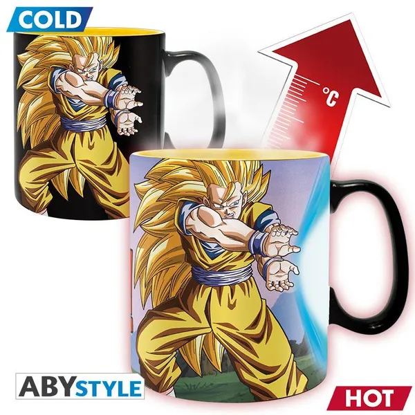 Dragon Ball - Mug Heat Change - 460 Ml - Dbz/ Kamehameha- Cartonx2 Dragon Ball - Mug Heat Change - 460 Ml - Dbz/ Kamehameha- Cartonx2
