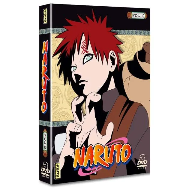 Naruto - Volume 10 - Coffret Luxe Digipack 3 Dvd