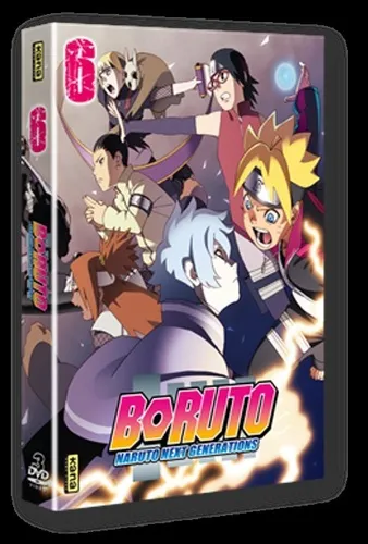 Boruto Naruto Next Generations Vol 6 - 3 Dvd Boruto Naruto Next Generations Vol 6 - 3 Dvd