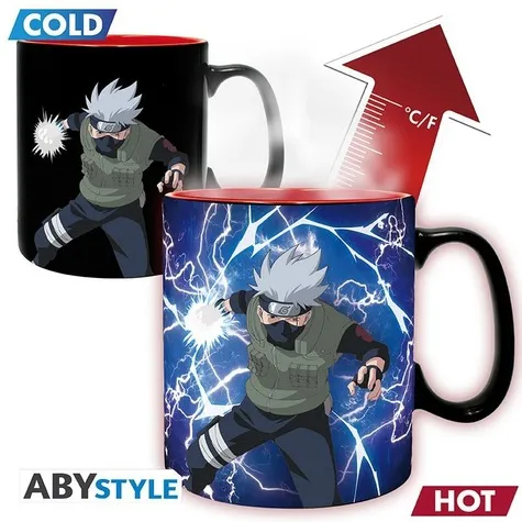 Naruto Shippuden Mug Heat Change 460ml Kakashi Itachi