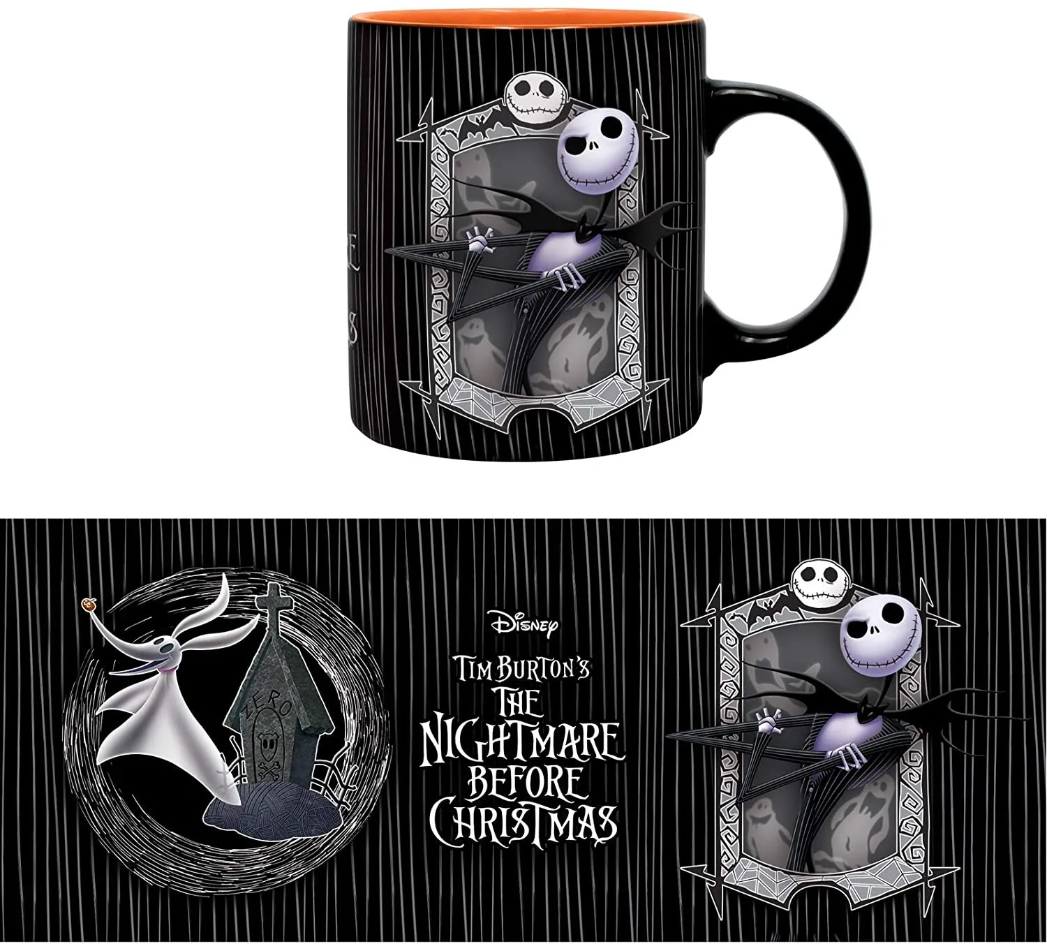 Nightmare Before Xmas - Mug - 320 Ml - Jack & Zero