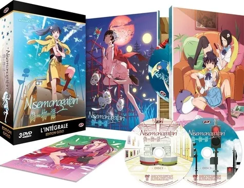 Nisemonogatari - Integrale - Ed. Gold - 3 Dvd + Livret