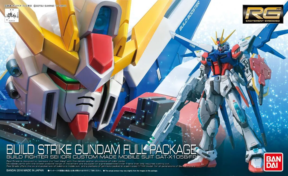 Gundam Rg 1/144 23 Build Strike Gundam Full Package