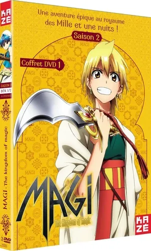 Magi - The Kingdom Of Magic - Saison 2 - Partie 1 Sur 2 - 3 Dvd