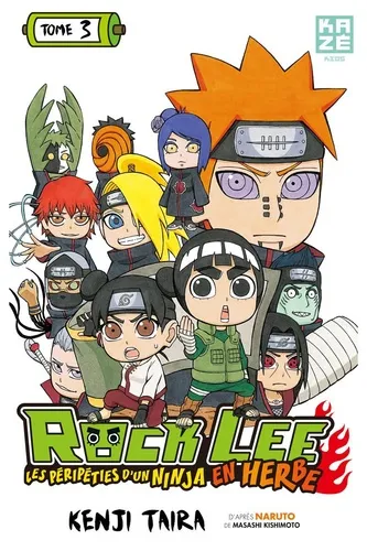 Rock Lee - Les péripéties d'un ninja en herbe T3