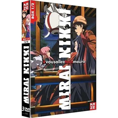 Mirai Nikki - Partie 1 Sur 2 - 3 Dvd