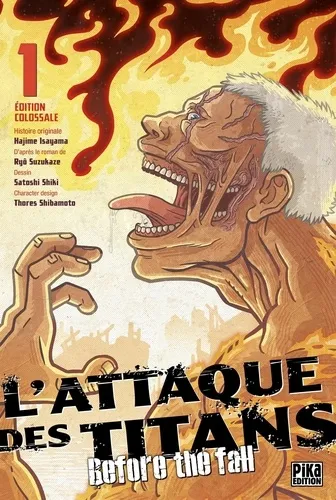 L'attaque Des Titans Before The Fall Edition Colossale T01